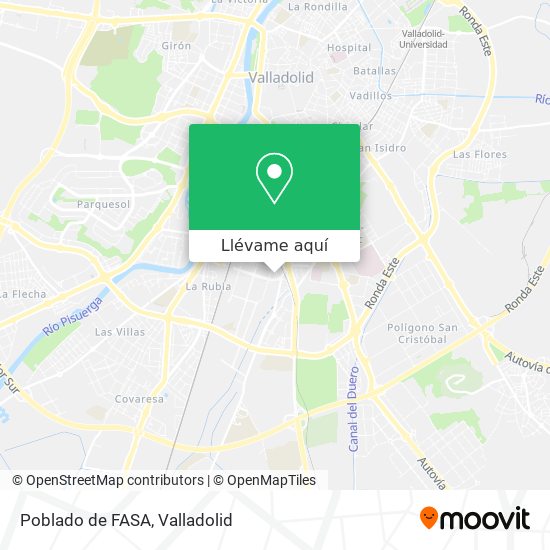 Mapa Poblado de FASA