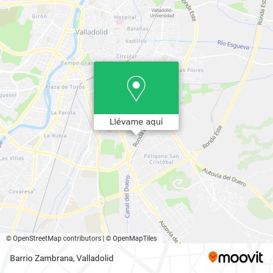 Mapa Barrio Zambrana