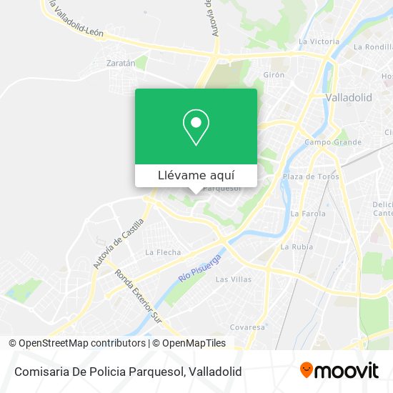 Mapa Comisaria De Policia Parquesol