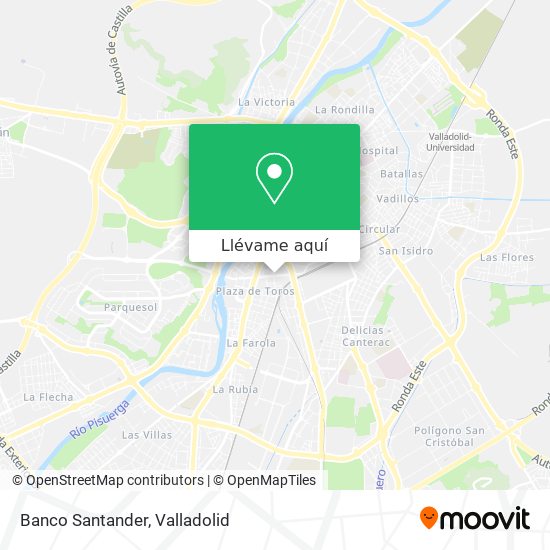 Mapa Banco Santander