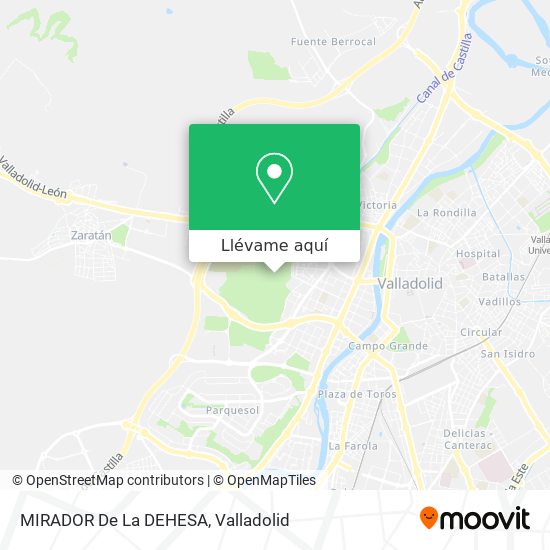 Mapa MIRADOR De La DEHESA