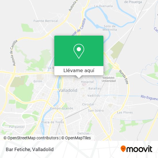 Mapa Bar Fetiche