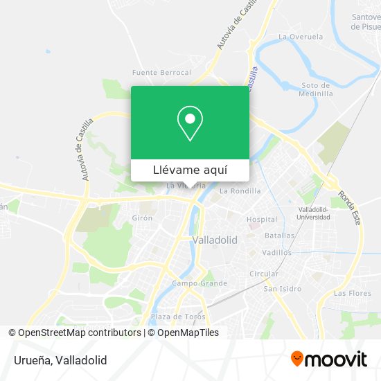 ¿Cómo llegar a Urueña en Valladolid en Autobús?