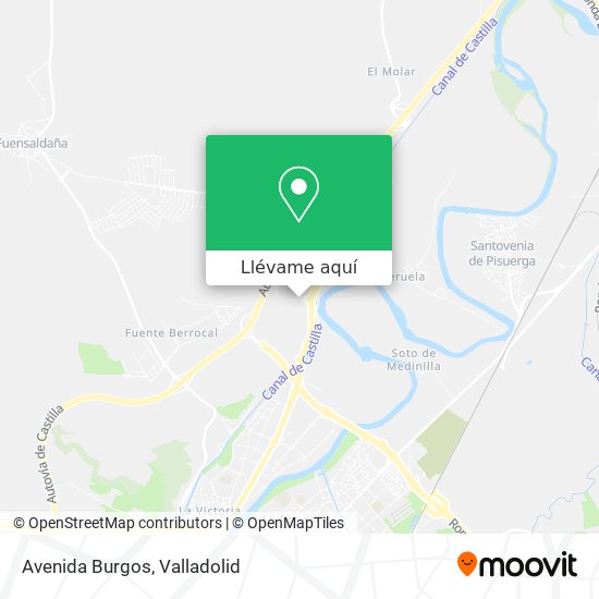 Mapa Avenida Burgos