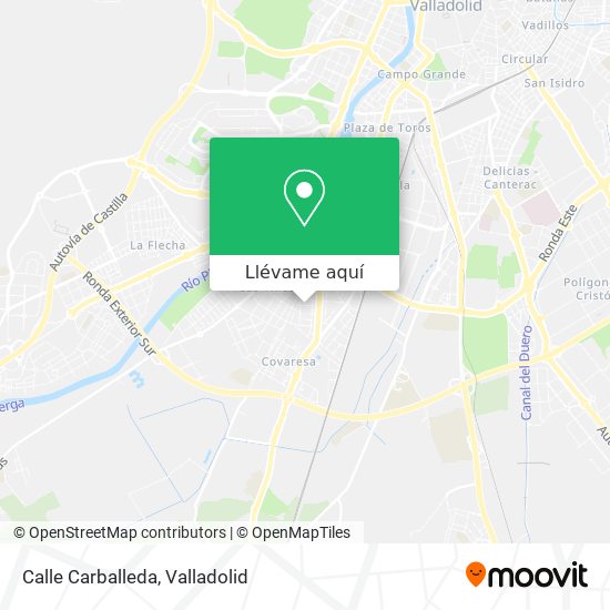 Mapa Calle Carballeda