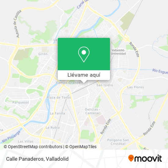 Mapa Calle Panaderos