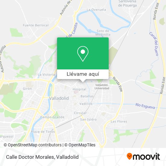 Mapa Calle Doctor Morales
