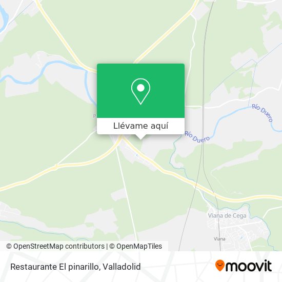Mapa Restaurante El pinarillo