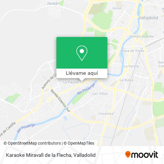 Mapa Karaoke Miravall de la Flecha