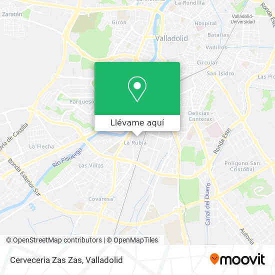 Mapa Cerveceria Zas Zas
