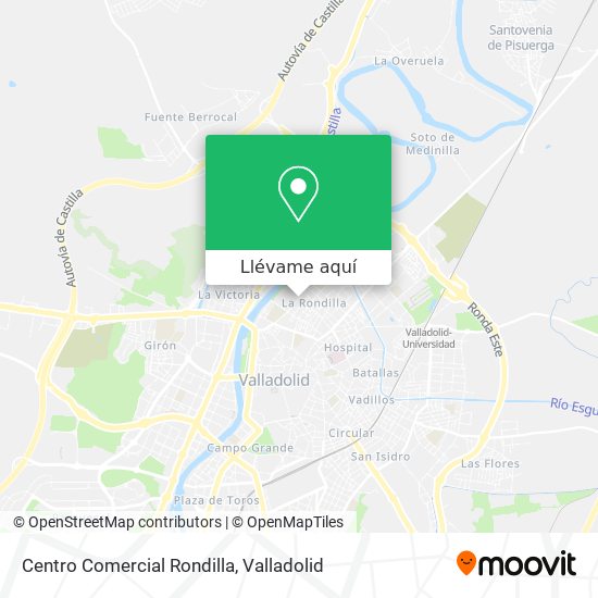 Mapa Centro Comercial Rondilla