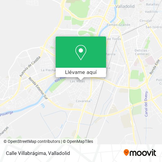 Mapa Calle Villabrágima