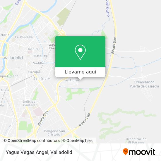 Mapa Yague Vegas Angel