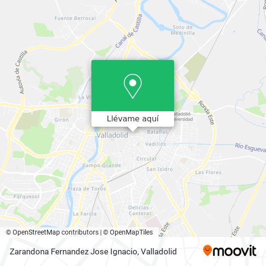 Mapa Zarandona Fernandez Jose Ignacio