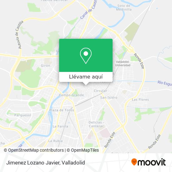 Mapa Jimenez Lozano Javier