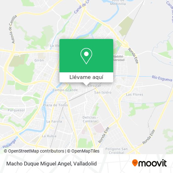 Mapa Macho Duque Miguel Angel