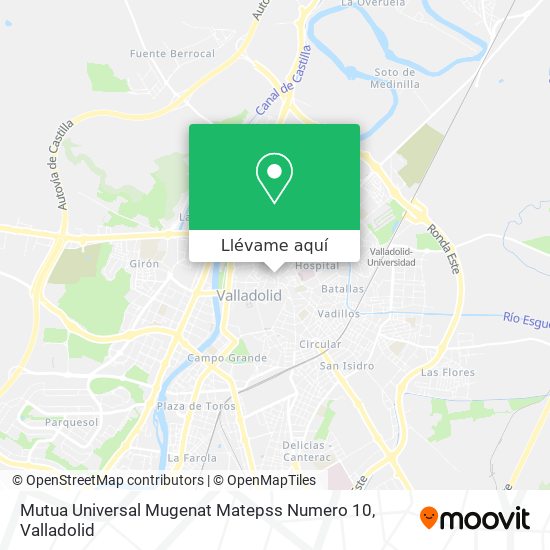 Mapa Mutua Universal Mugenat Matepss Numero 10