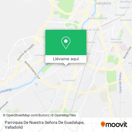 Mapa Parroquia De Nuestra Señora De Guadalupe