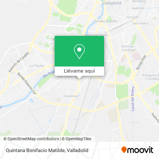 Mapa Quintana Bonifacio Matilde