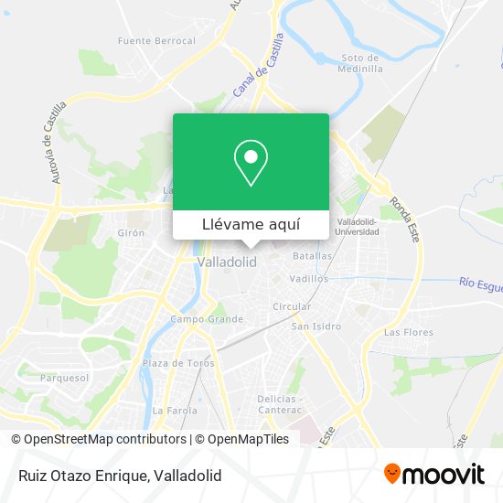 Mapa Ruiz Otazo Enrique