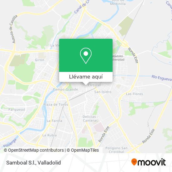 Mapa Samboal S.l.