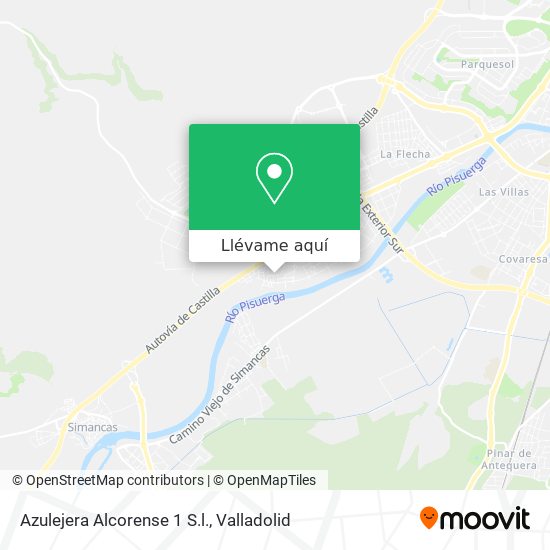 Mapa Azulejera Alcorense 1 S.l.