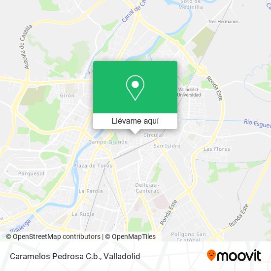 Mapa Caramelos Pedrosa C.b.