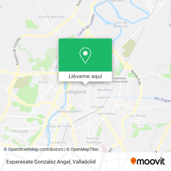 Mapa Esperesate Gonzalez Angel