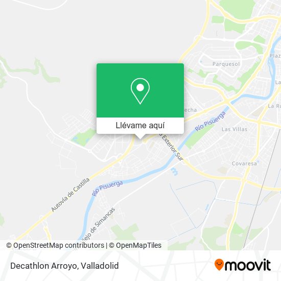 Mapa Decathlon Arroyo