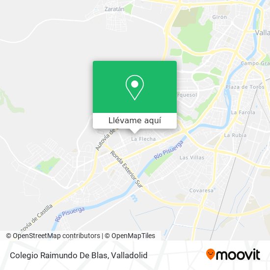 Mapa Colegio Raimundo De Blas