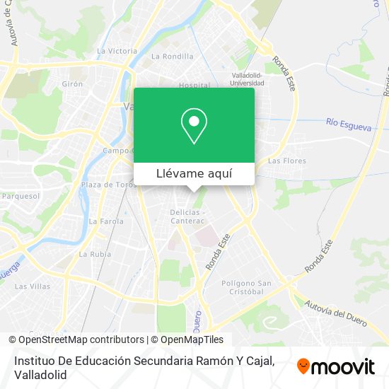 Mapa Instituo De Educación Secundaria Ramón Y Cajal