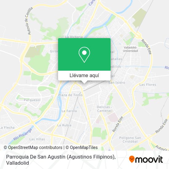 Mapa Parroquía De San Agustín (Agustinos Filipinos)
