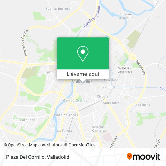 Mapa Plaza Del Corrillo