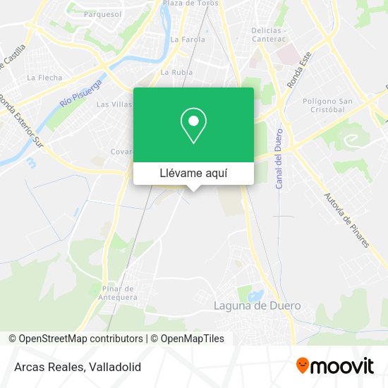 Mapa Arcas Reales