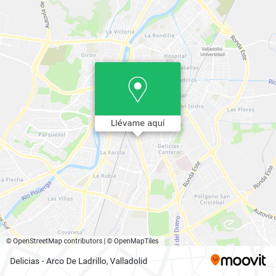 Mapa Delicias - Arco De Ladrillo