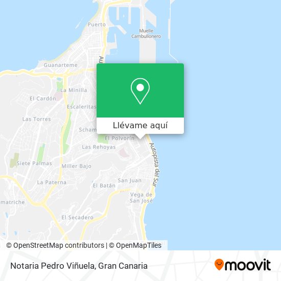 Mapa Notaria Pedro Viñuela