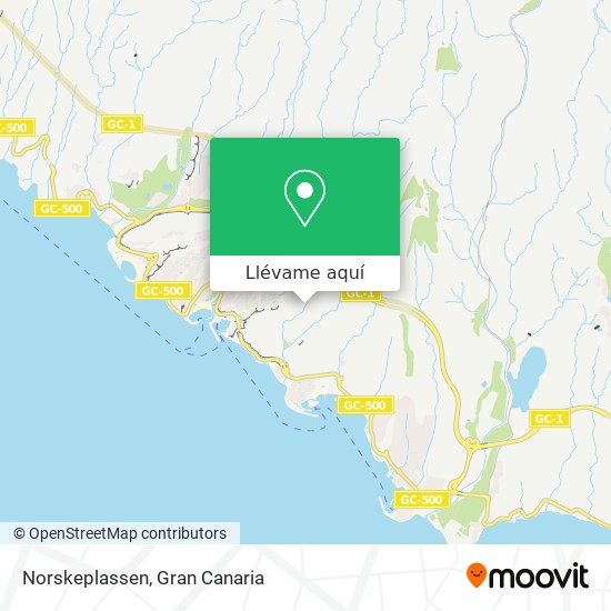 Mapa Norskeplassen