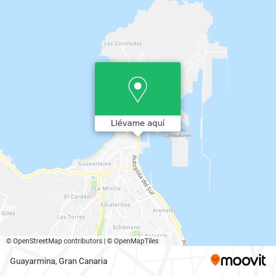 Mapa Guayarmina