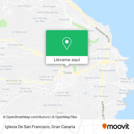 Mapa Iglesia De San Francisco