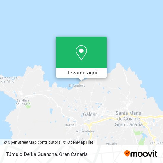 Mapa Túmulo De La Guancha