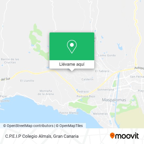 Mapa C.P.E.I.P Colegio Alma's