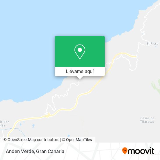 Mapa Anden Verde