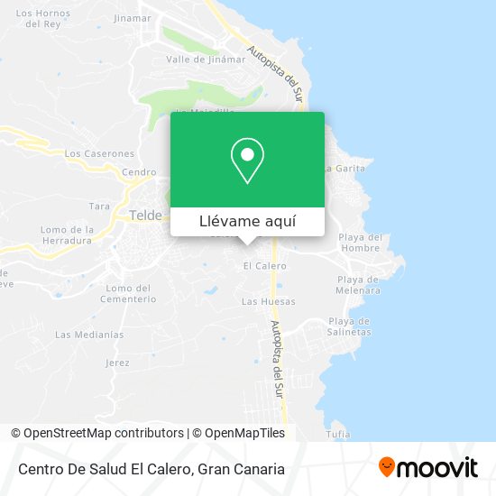 Mapa Centro De Salud El Calero