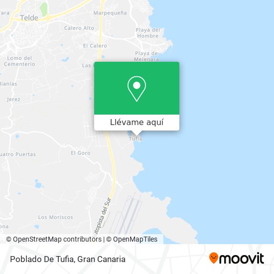 Mapa Poblado De Tufia