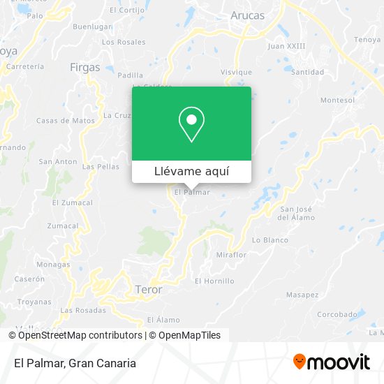 Mapa El Palmar