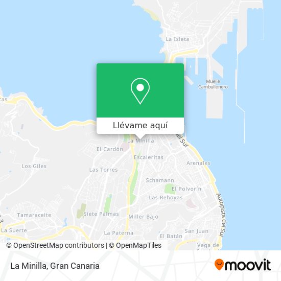 Mapa La Minilla