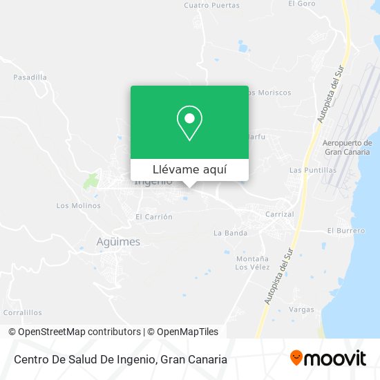 Mapa Centro De Salud De Ingenio