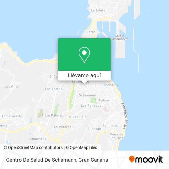 Mapa Centro De Salud De Schamann