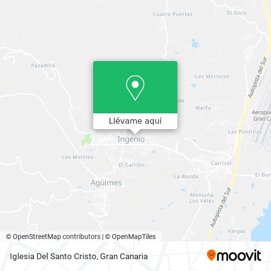 Mapa Iglesia Del Santo Cristo