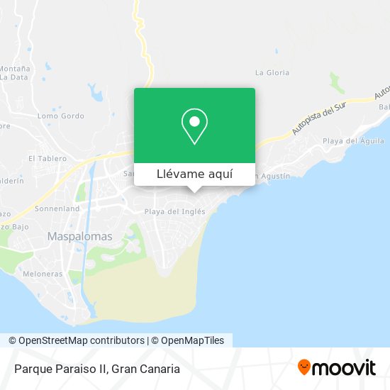 Mapa Parque Paraiso II